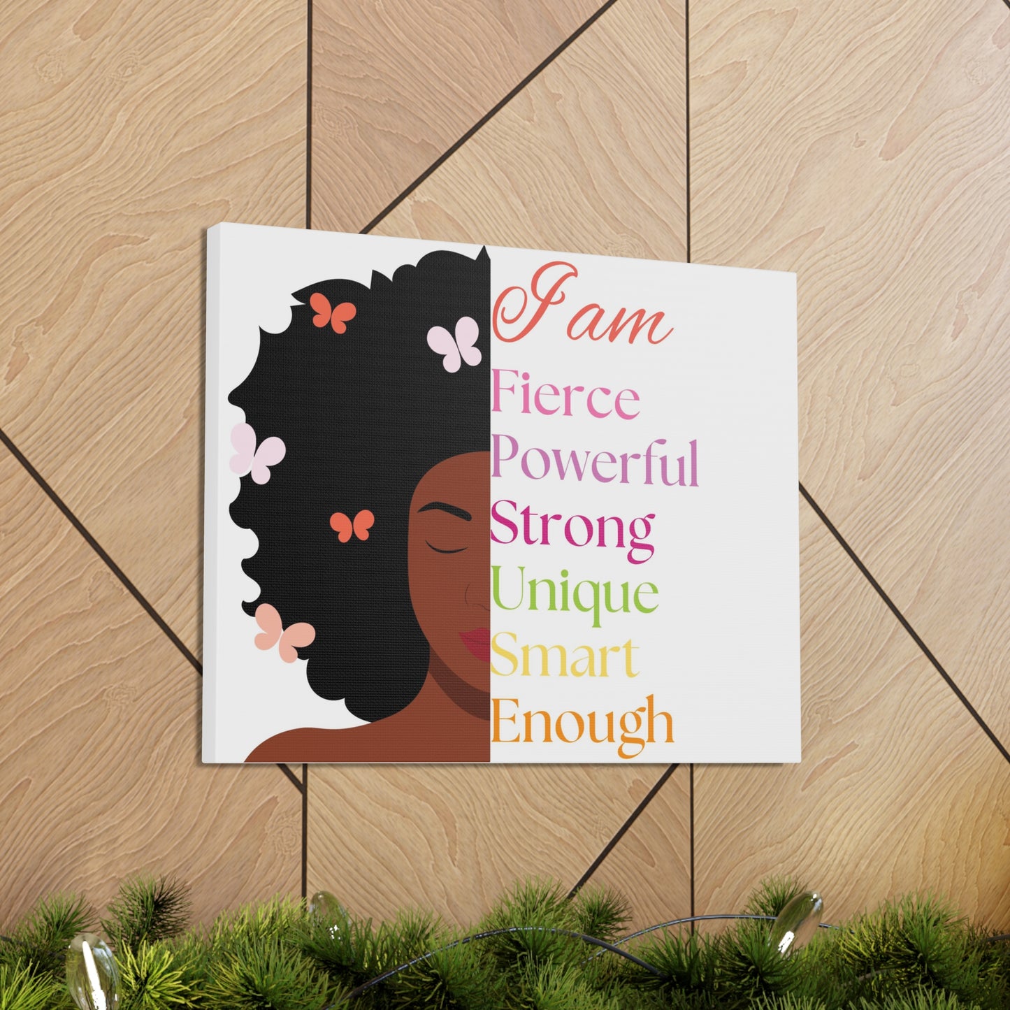 "I AM" Canvas Gallery Wrap