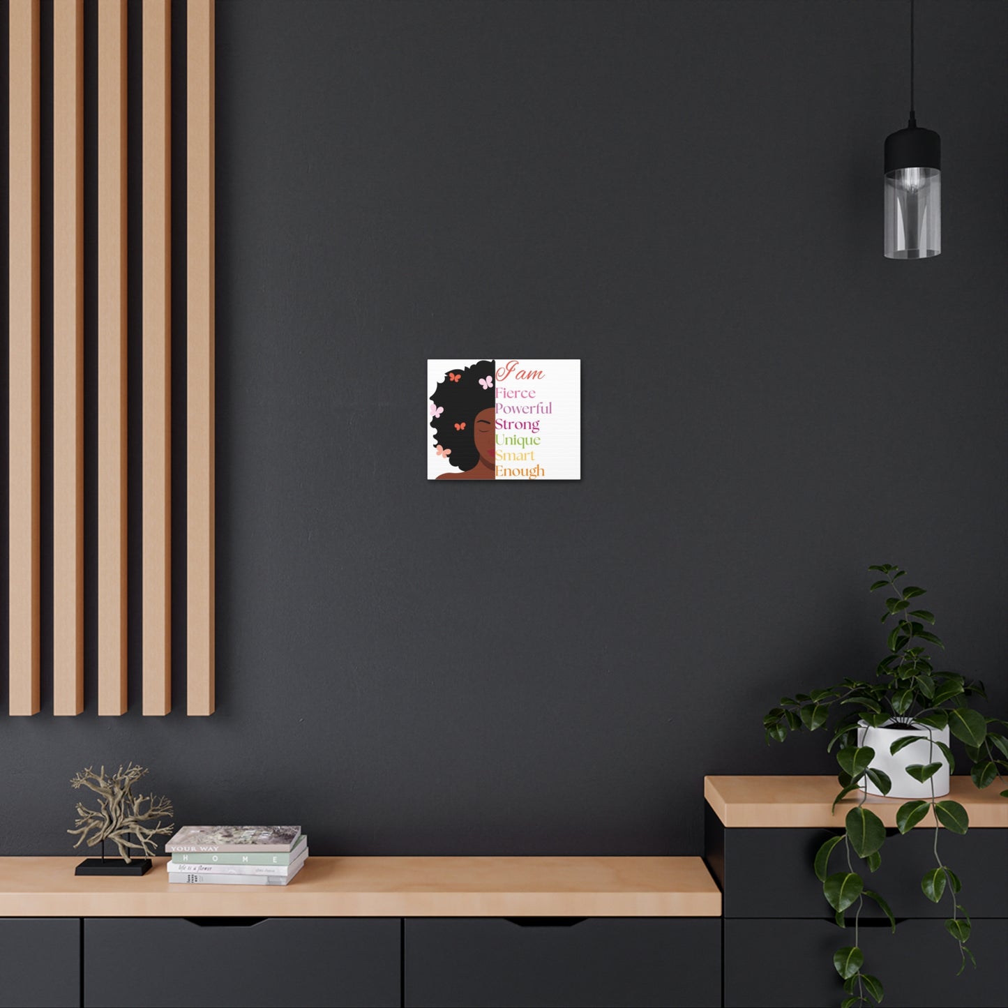 "I AM" Canvas Gallery Wrap