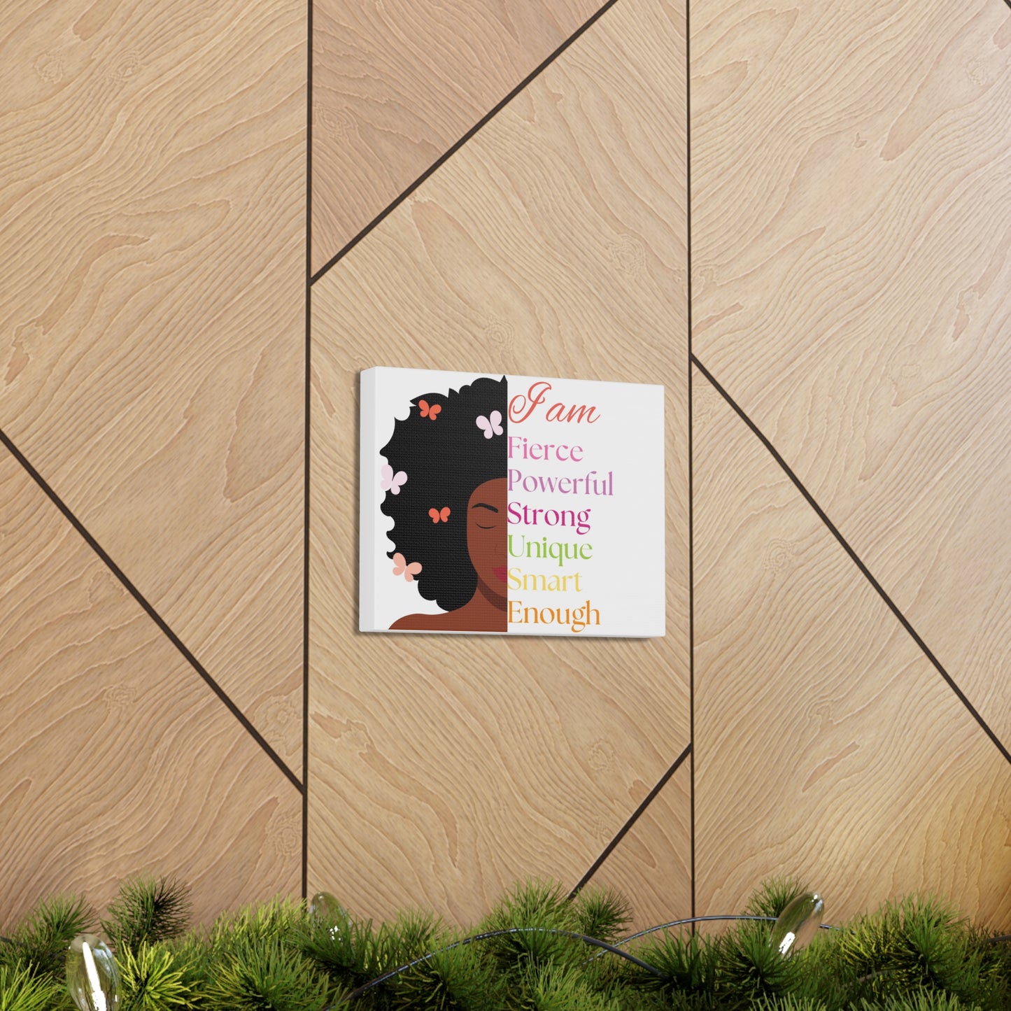 "I AM" Canvas Gallery Wrap