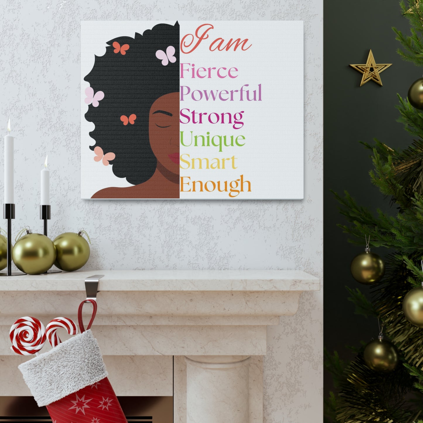 "I AM" Canvas Gallery Wrap