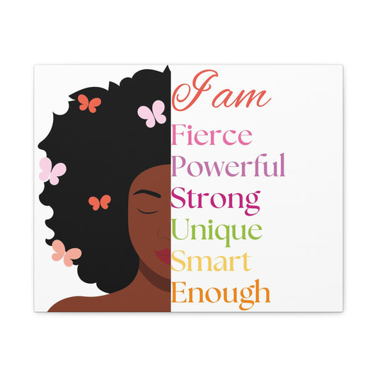 "I AM" Canvas Gallery Wrap