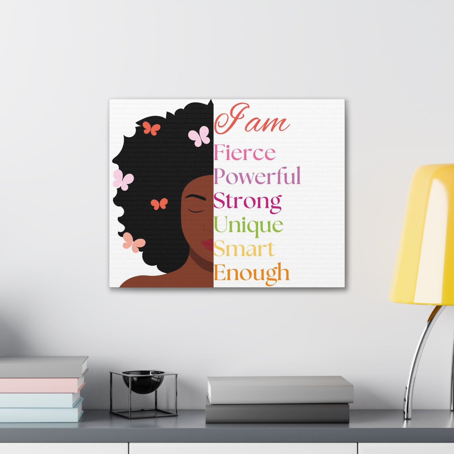 "I AM" Canvas Gallery Wrap
