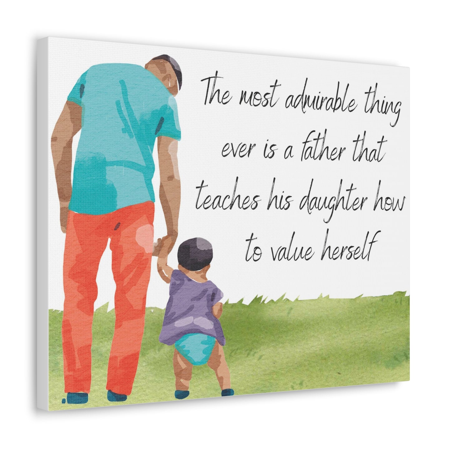 A Father's Love - Canvas