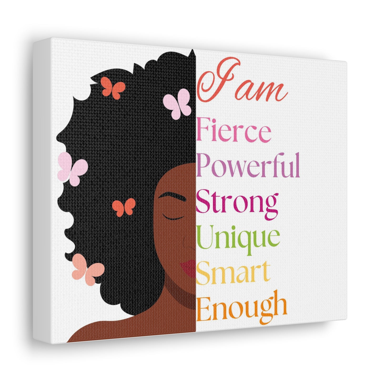 "I AM" Canvas Gallery Wrap