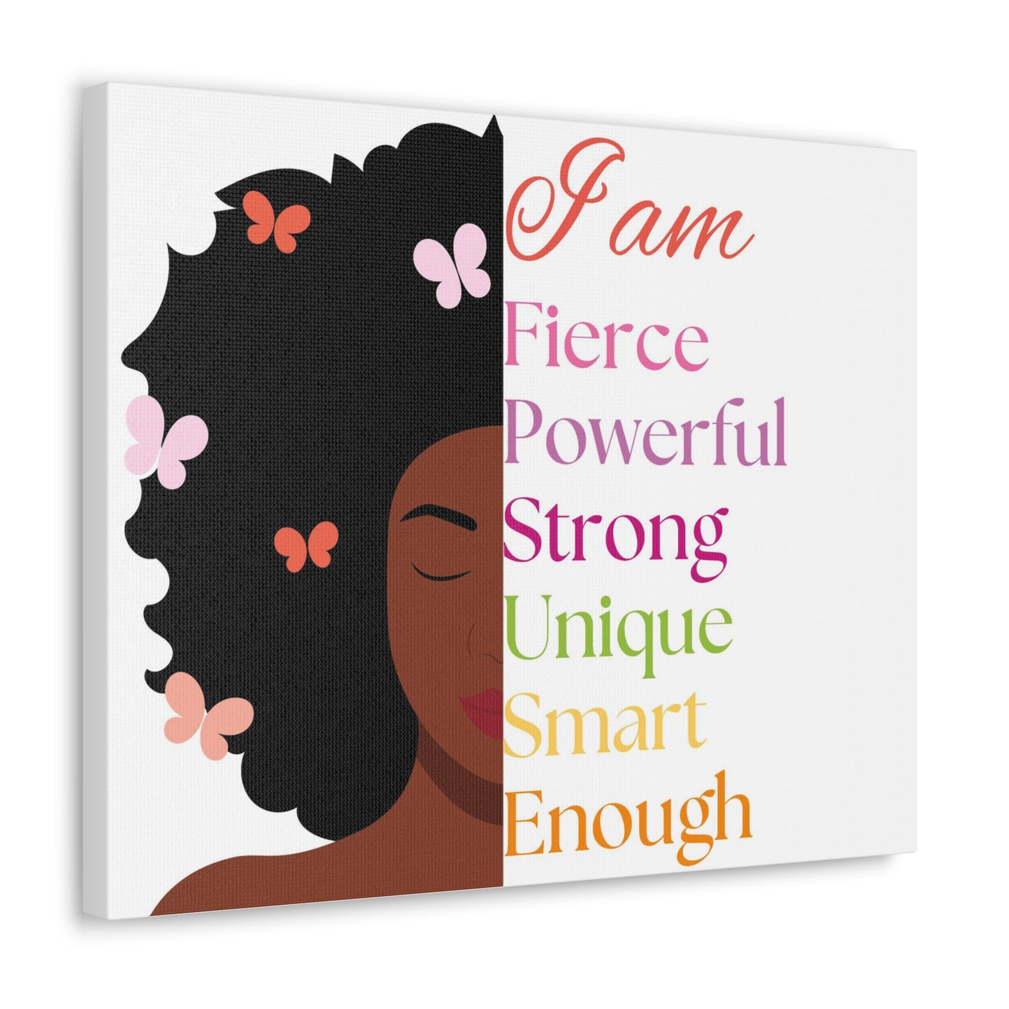 "I AM" Canvas Gallery Wrap
