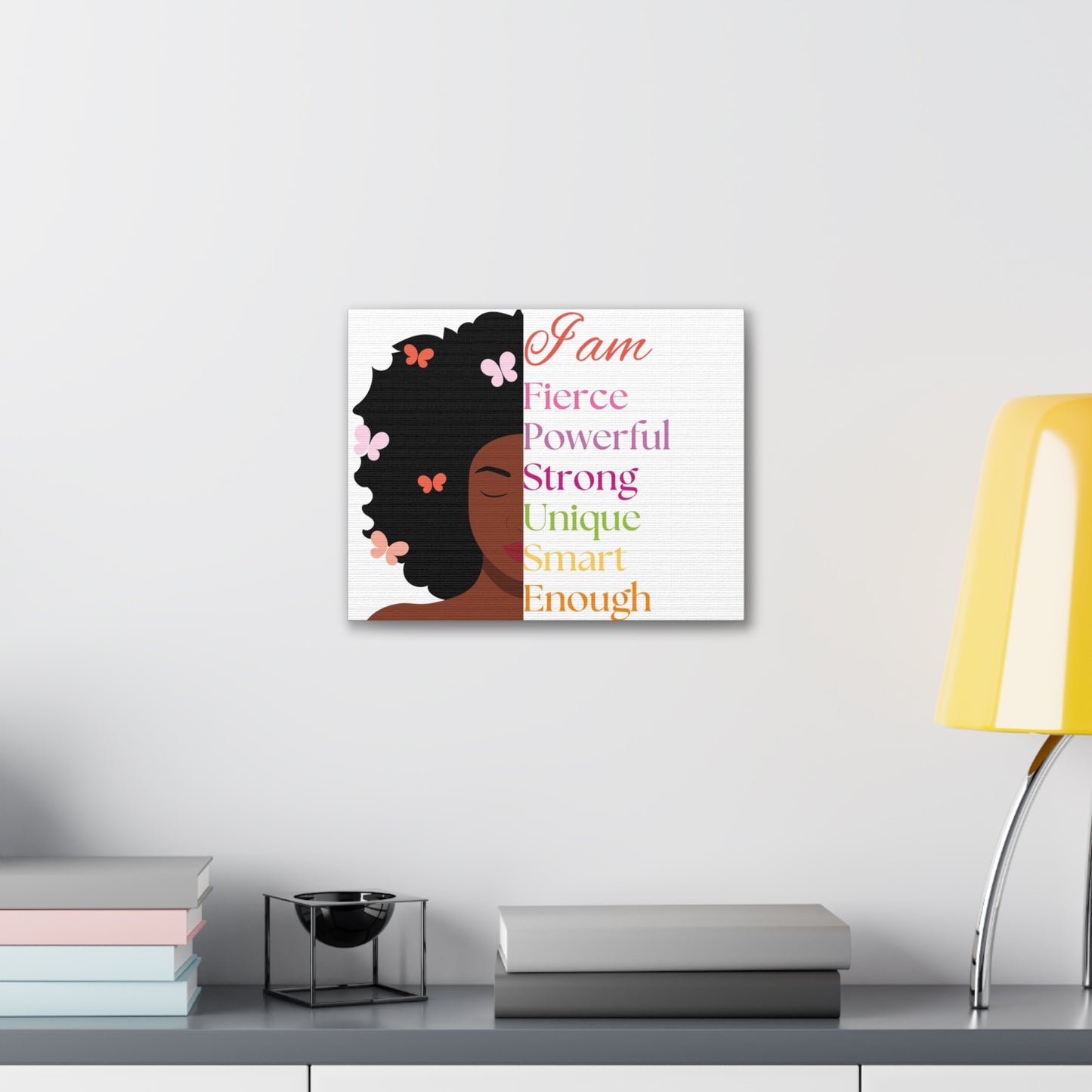 "I AM" Canvas Gallery Wrap