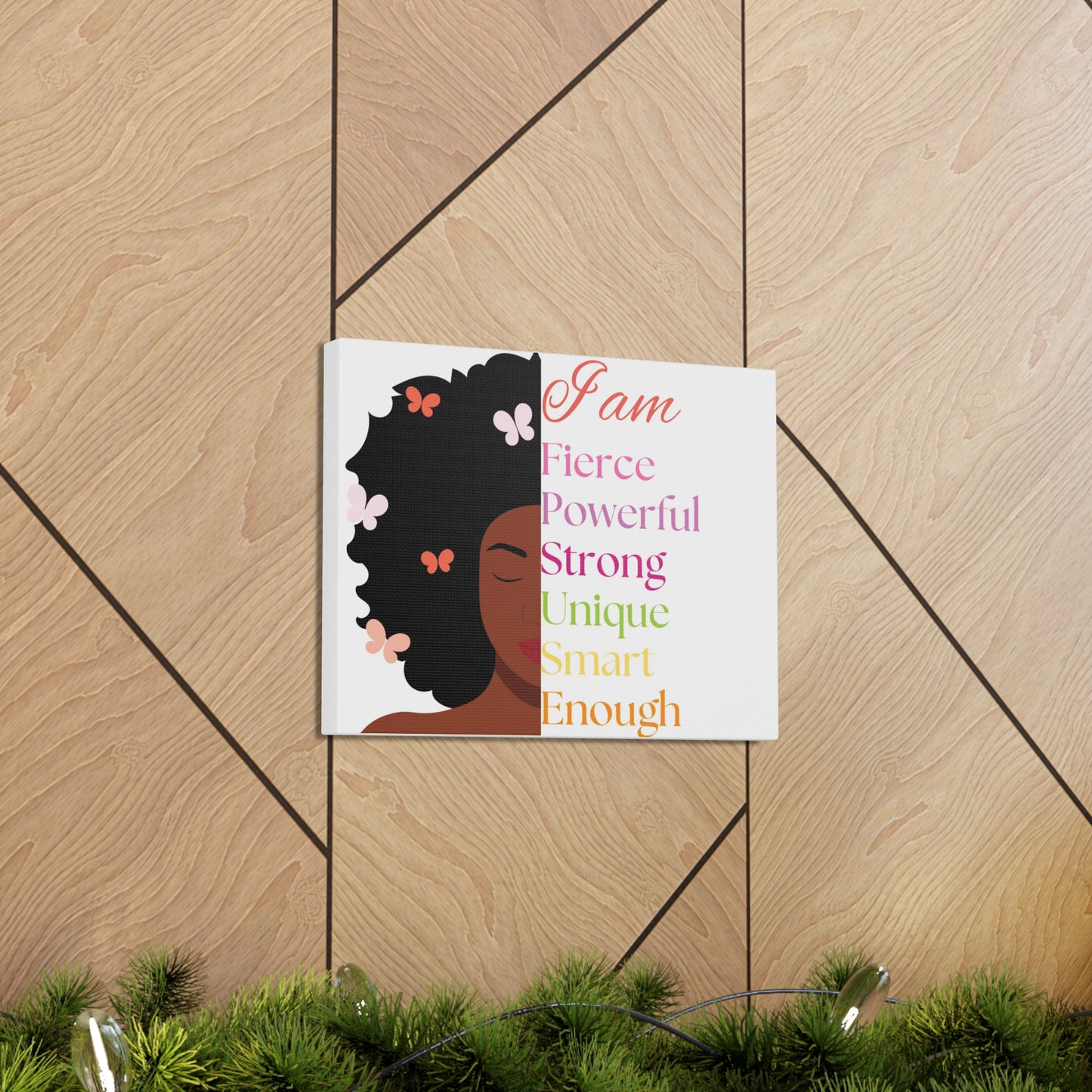 "I AM" Canvas Gallery Wrap